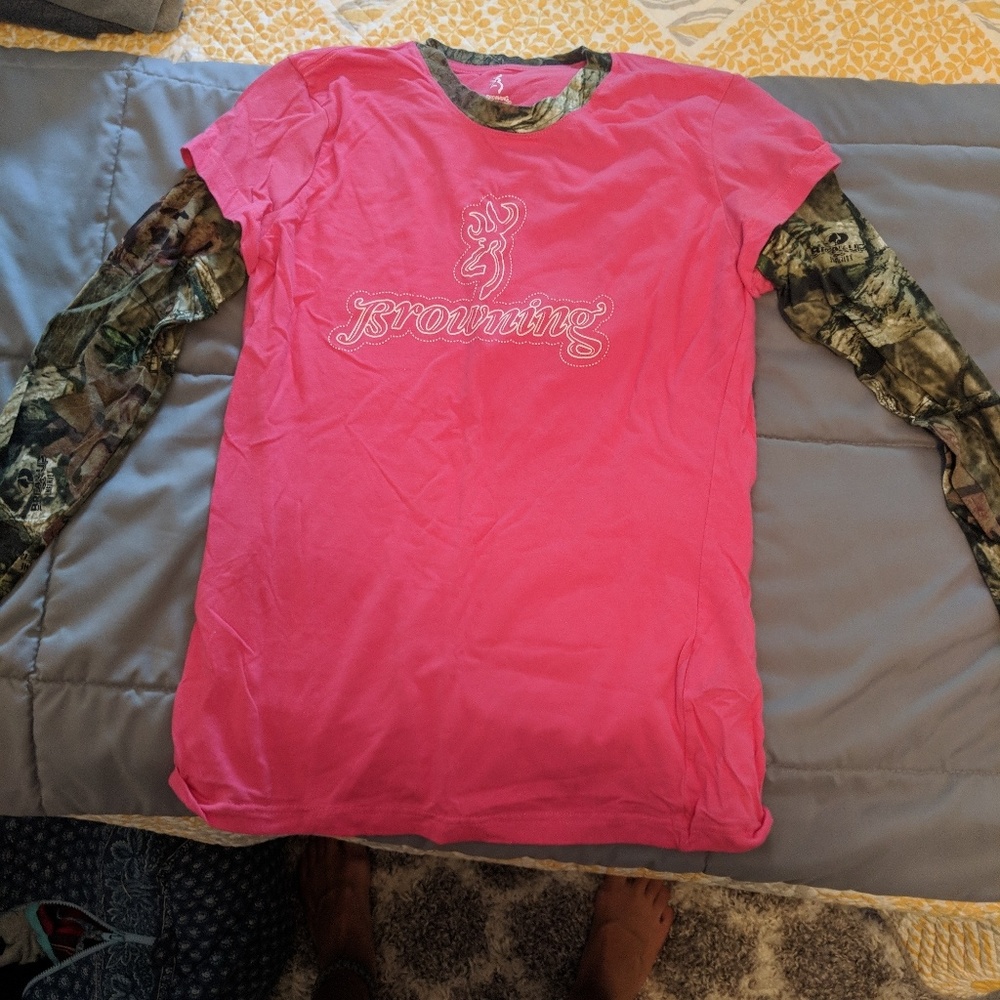 Long sleeve browning shirt